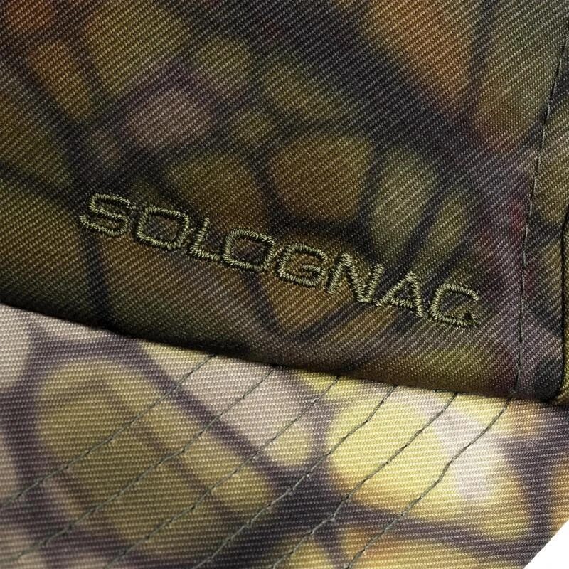 CASQUETTE CHASSE Respirante 100 CAMOUFLAGE FURTIV 9 CASQUETTE CHASSE Respirante 100 CAMOUFLAGE FURTIV – Image 7