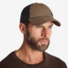 CASQUETTE TRUCKER BEIGE PATCH SOLOGNAC RESISTANT GEAR -Magasin D'Équipement De Chasse casquette trucker beige patch solognac resistant gear