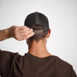 CASQUETTE TRUCKER BEIGE PATCH SOLOGNAC RESISTANT GEAR -Magasin D'Équipement De Chasse casquette trucker beige patch solognac resistant gear 4