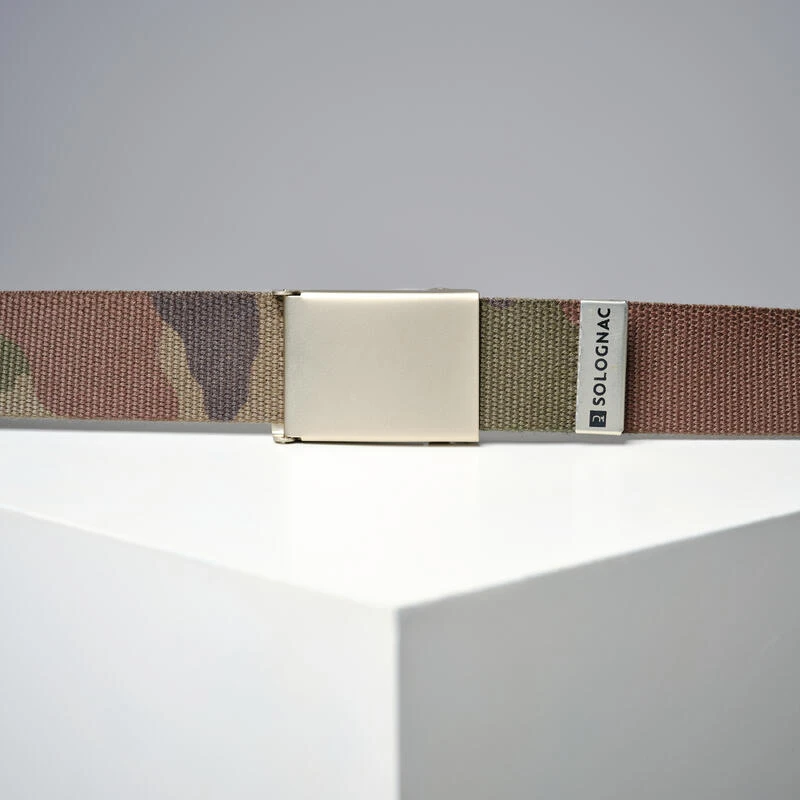 CEINTURE CHASSE 100 CAMOUFLAGE VERT 5 CEINTURE CHASSE 100 CAMOUFLAGE VERT – Image 3