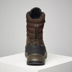 CHAUSSURES CHASSE IMPERMÉABLES CHAUDES CUIR CROSSHUNT 540 MARRON -Magasin D'Équipement De Chasse chaussures chasse impermeables chaudes cuir crosshunt 540 marron 3