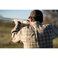 Chemise Chasse Coton Manches Longues Respirant Homme - 100 à Carreaux Beige. 14 Chemise Chasse Coton Manches Longues Respirant Homme - 100 à Carreaux Beige. -Magasin D'Équipement De Chasse chemise chasse coton manches longues respirant homme 100 a carreaux beige 2