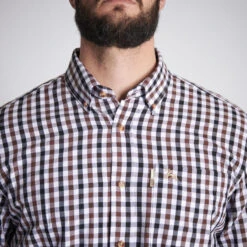 CHEMISE VERNEY CARRON À CARREAUX BLANCHE -Magasin D'Équipement De Chasse chemise verney carron a carreaux blanche 2