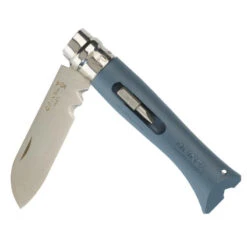 Couteau Pliant 8 Cm Inox Gris Opinel N°9 Bricolage -Magasin D'Équipement De Chasse couteau pliant 8 cm inox gris opinel n9 bricolage 2