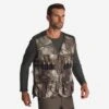 GILET CHASSE 500 CAMOUFLAGE TREEMETIC -Magasin D'Équipement De Chasse gilet chasse 500 camouflage treemetic