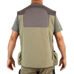Gilet Chasse Léger Et Respirant Homme - 500 Vert Clair -Magasin D'Équipement De Chasse gilet chasse leger et respirant homme 500 vert clair 2