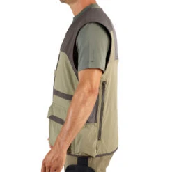 Gilet Chasse Léger Et Respirant Homme - 500 Vert Clair -Magasin D'Équipement De Chasse gilet chasse leger et respirant homme 500 vert clair 3