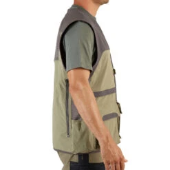 Gilet Chasse Léger Et Respirant Homme - 500 Vert Clair -Magasin D'Équipement De Chasse gilet chasse leger et respirant homme 500 vert clair 4
