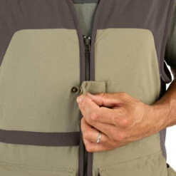 Gilet Chasse Léger Et Respirant Homme - 500 Vert Clair -Magasin D'Équipement De Chasse gilet chasse leger et respirant homme 500 vert clair 5