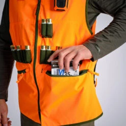Gilet Chasse Réversible 500 Fluo/vert -Magasin D'Équipement De Chasse gilet chasse reversible 500 fluovert 6