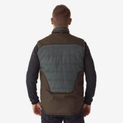 Gilet De Chasse Chaud Vert 500. -Magasin D'Équipement De Chasse gilet de chasse chaud vert 500 3