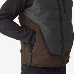 Gilet De Chasse Chaud Vert 500. -Magasin D'Équipement De Chasse gilet de chasse chaud vert 500 4