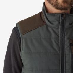 Gilet De Chasse Chaud Vert 500. -Magasin D'Équipement De Chasse gilet de chasse chaud vert 500 6