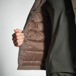 GILET RESISTANT 500 MARRON -Magasin D'Équipement De Chasse gilet resistant 500 marron 2