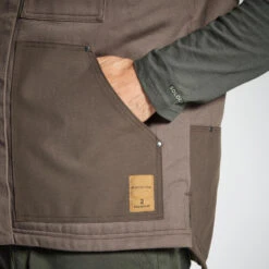 GILET RESISTANT 500 MARRON -Magasin D'Équipement De Chasse gilet resistant 500 marron 9