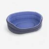 MARTIN SELLIER Panier Chien Et Son Coussin Amovible Couleur Bleue Et Gris Chiné. -Magasin D'Équipement De Chasse panier chien et son coussin amovible couleur bleue et gris chine