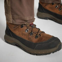 PANTALON CHASSE FEMME RESPIRANT 500 MARRON -Magasin D'Équipement De Chasse pantalon chasse femme respirant 500 marron 4