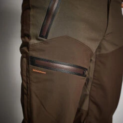 PANTALON CHASSE IMPERMÉABLE RENFORT MARRON 900 BÉCASSE -Magasin D'Équipement De Chasse pantalon chasse impermeable renfort marron 900 becasse 9