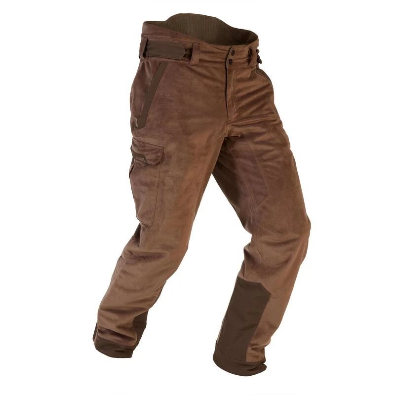 PANTALON IMPERMÉABLE CHAUD 900 MARRON 4 PANTALON IMPERMÉABLE CHAUD 900 MARRON – Image 2