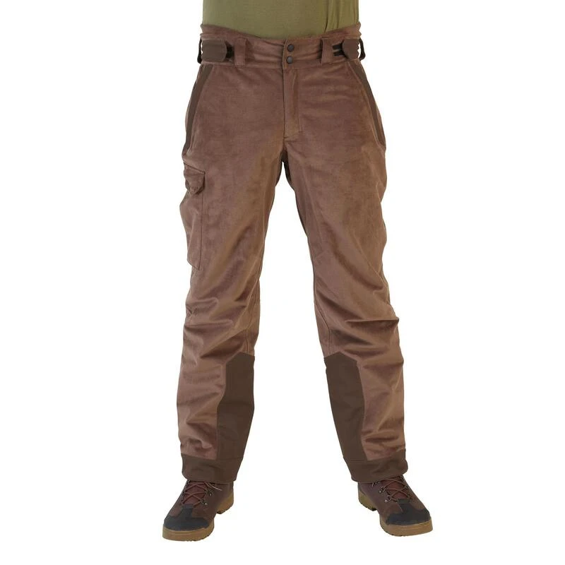 PANTALON IMPERMÉABLE CHAUD 900 MARRON 5 PANTALON IMPERMÉABLE CHAUD 900 MARRON – Image 3