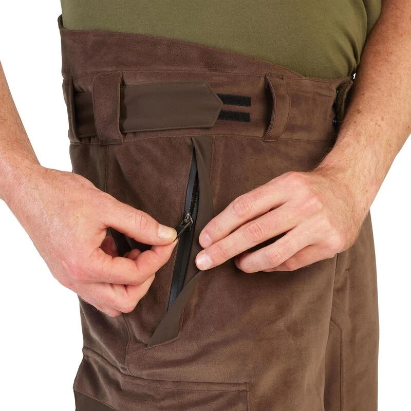 PANTALON IMPERMÉABLE CHAUD 900 MARRON 10 PANTALON IMPERMÉABLE CHAUD 900 MARRON – Image 8