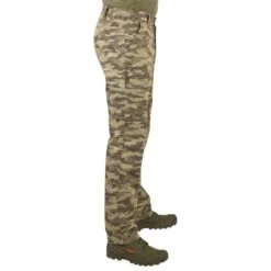 Pantalon Léger Chasse Homme - 100 Camouflage Island Vert -Magasin D'Équipement De Chasse pantalon leger chasse homme 100 camouflage island vert 5