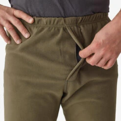 PANTALON SOUS VÊTEMENT POLAIRE 100 VERT -Magasin D'Équipement De Chasse pantalon sous vetement polaire 100 vert 3
