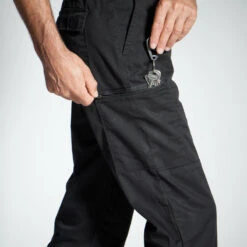 PANTALON STEPPE 300 SECOND CHOIX NOIR -Magasin D'Équipement De Chasse pantalon steppe 300 second choix noir 3