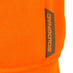 Pull Chasse Renfort Orange Fluo 500 -Magasin D'Équipement De Chasse pull chasse renfort orange fluo 500 5