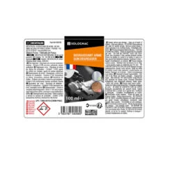 SOLVANT DEGRAISSANT POUR ARME 100 -Magasin D'Équipement De Chasse solvant degraissant pour arme 100 2
