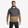 SWEAT A CAPUCHE 500 BEIGE -Magasin D'Équipement De Chasse sweat a capuche 500 beige