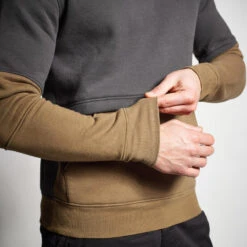 SWEAT A CAPUCHE 500 BEIGE 21 SWEAT A CAPUCHE 500 BEIGE -Magasin D'Équipement De Chasse sweat a capuche 500 beige 9