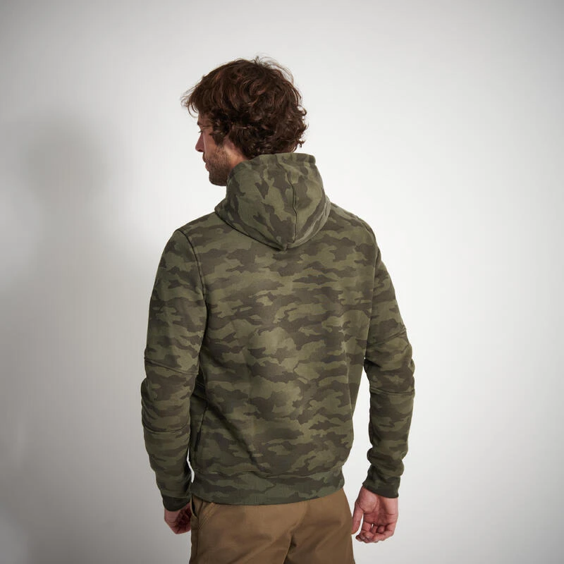 SWEAT-SHIRT CAPUCHE CHASSE CAMO HALFTONE 500 4 SWEAT-SHIRT CAPUCHE CHASSE CAMO HALFTONE 500 – Image 2