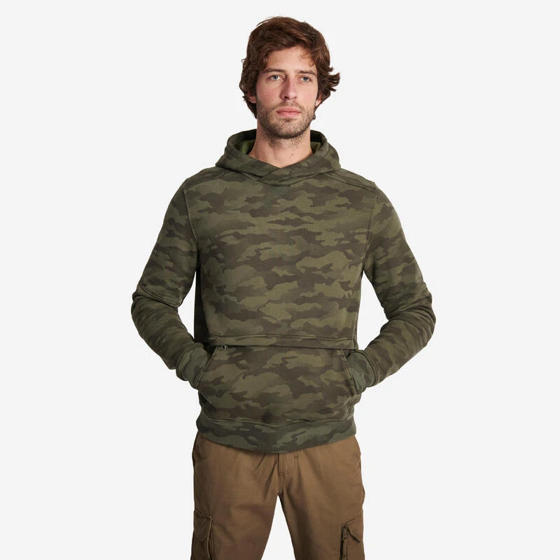 SWEAT-SHIRT CAPUCHE CHASSE CAMO HALFTONE 500 5 SWEAT-SHIRT CAPUCHE CHASSE CAMO HALFTONE 500 – Image 3