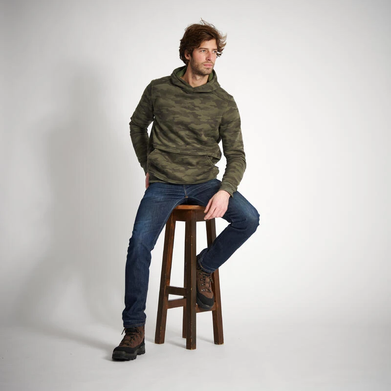 SWEAT-SHIRT CAPUCHE CHASSE CAMO HALFTONE 500 11 SWEAT-SHIRT CAPUCHE CHASSE CAMO HALFTONE 500 – Image 9