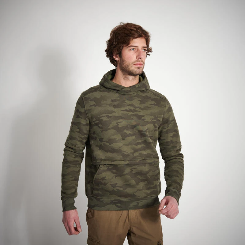 SWEAT-SHIRT CAPUCHE CHASSE CAMO HALFTONE 500 3 SWEAT-SHIRT CAPUCHE CHASSE CAMO HALFTONE 500