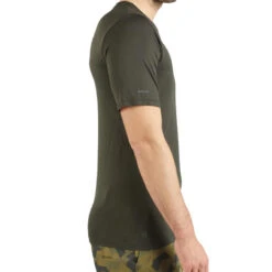 T-shirt Chasse Manches Courtes Léger Et Respirant Homme - 500 Vert -Magasin D'Équipement De Chasse t shirt chasse manches courtes leger et respirant homme 500 vert 5