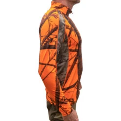 T-SHIRT CHASSE RESPIRANT MANCHES LONGUES CAMOUFLAGE FLUO 500 15 T-SHIRT CHASSE RESPIRANT MANCHES LONGUES CAMOUFLAGE FLUO 500 -Magasin D'Équipement De Chasse t shirt chasse respirant manches longues camouflage fluo 500 5