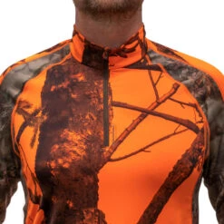 T-SHIRT CHASSE RESPIRANT MANCHES LONGUES CAMOUFLAGE FLUO 500 16 T-SHIRT CHASSE RESPIRANT MANCHES LONGUES CAMOUFLAGE FLUO 500 -Magasin D'Équipement De Chasse t shirt chasse respirant manches longues camouflage fluo 500 6