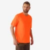 T-SHIRT CHASSE RESPIRANT ORANGE FLUO 300 -Magasin D'Équipement De Chasse t shirt chasse respirant orange fluo 300