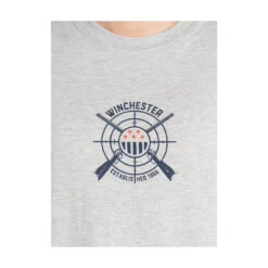 Winchester T-shirt De Chasse - Parlin - Gris - Hommes -Magasin D'Équipement De Chasse t shirt de chasse parlin gris hommes 3