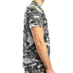 T-shirt Manches Courtes Chasse 100 Camouflage WL V1 Gris -Magasin D'Équipement De Chasse t shirt manches courtes chasse 100 camouflage wl v1 gris 3
