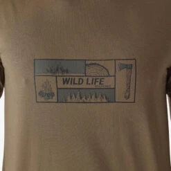 T-shirt Manches Courtes Coton 100 LOGO WILDLIFE 7 T-shirt Manches Courtes Coton 100 LOGO WILDLIFE -Magasin D'Équipement De Chasse t shirt manches courtes coton 100 logo wildlife 2