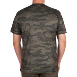 T-shirt Manches Courtes Respirant Chasse 100 Camouflage Kaki -Magasin D'Équipement De Chasse t shirt manches courtes respirant chasse 100 camouflage kaki 4