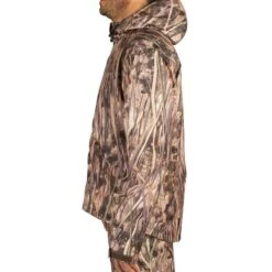Veste Chasse Imperméable 100 Camouflage Marais -Magasin D'Équipement De Chasse veste chasse impermeable 100 camouflage marais 2