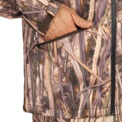 Veste Chasse Imperméable 100 Camouflage Marais -Magasin D'Équipement De Chasse veste chasse impermeable 100 camouflage marais 8
