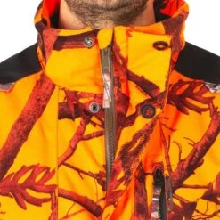 VESTE CHASSE IMPERMÉABLE CHAUDE SILENCIEUSE CAMO FLUO POSTE 500 18 VESTE CHASSE IMPERMÉABLE CHAUDE SILENCIEUSE CAMO FLUO POSTE 500 -Magasin D'Équipement De Chasse veste chasse impermeable chaude silencieuse camo fluo poste 500 6