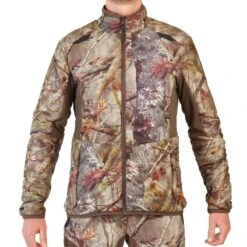 VESTE CHASSE POSTE IMPERMÉABLE CHAUDE 3 EN 1 CAMO FLUO 900 -Magasin D'Équipement De Chasse veste chasse poste impermeable chaude 3 en 1 camo fluo 900 2