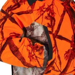 VESTE CHASSE POSTE IMPERMÉABLE CHAUDE 3 EN 1 CAMO FLUO 900 -Magasin D'Équipement De Chasse veste chasse poste impermeable chaude 3 en 1 camo fluo 900 7