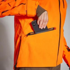 VESTE CHASSE SUPERTRACK FEMME RESISTANTE IMPERMEABLE ORANGE FLUO 500 17 VESTE CHASSE SUPERTRACK FEMME RESISTANTE IMPERMEABLE ORANGE FLUO 500 -Magasin D'Équipement De Chasse veste chasse supertrack femme resistante impermeable orange fluo 500 5